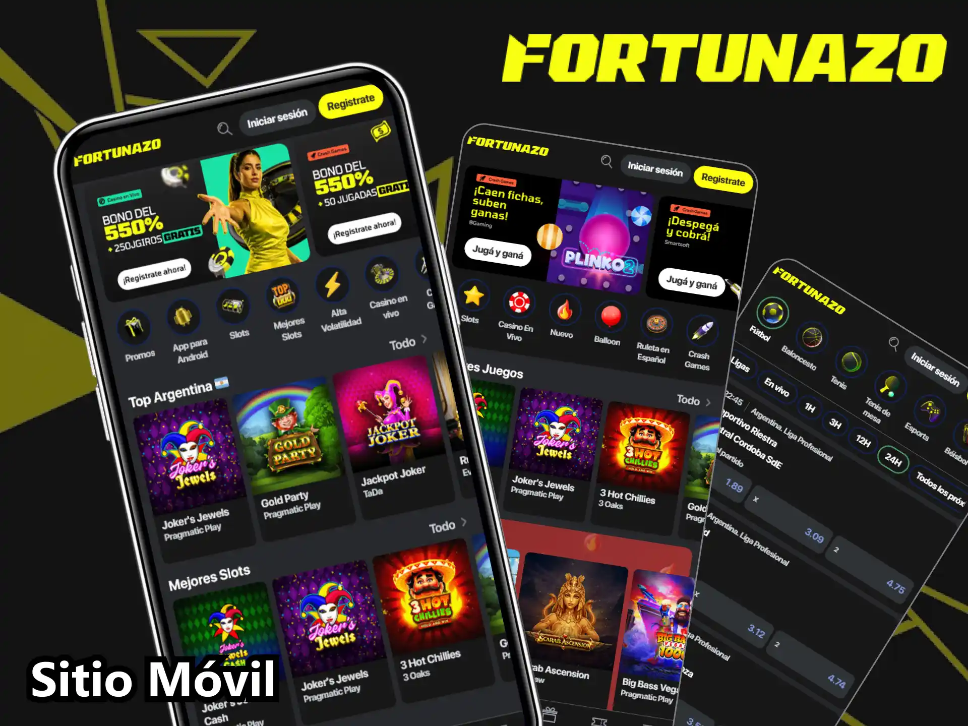 Navega en la versión móvil de Fortunazo para una mejor experiencia.